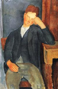 Amedeo Modigliani The Young Apprentice oil painting picture